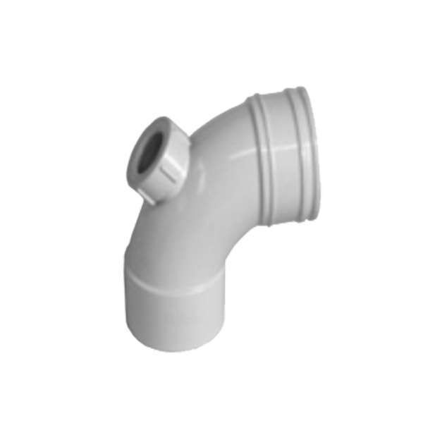 PVC Pressure Faucet Tee 40mm x 90D