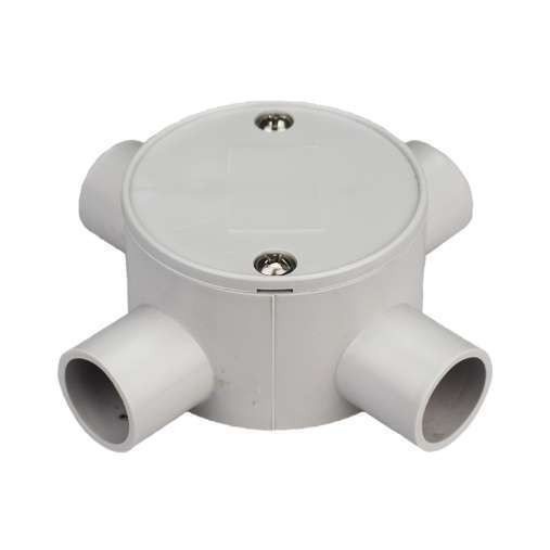 Ozlec Junction Box 25mm 4 Way **