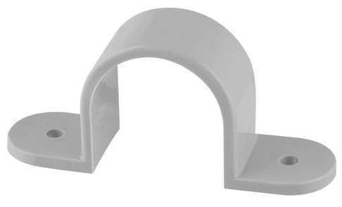 Ozlec PVC Saddle 32mm Grey