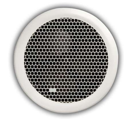 HPM Exhaust Fan Round White 250mm