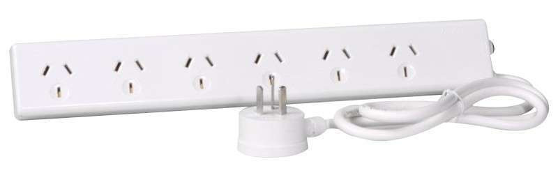HPM 6-Way Power Board Surge Protection