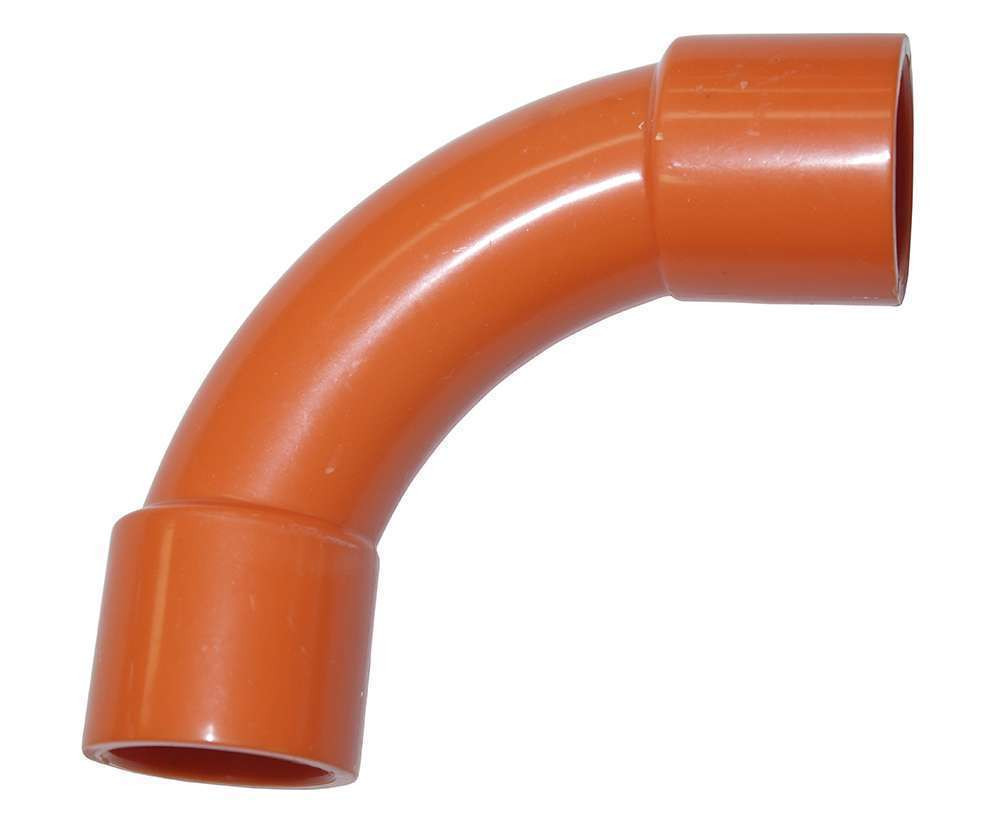 Ozlec Plain Bend 40mm Orange**