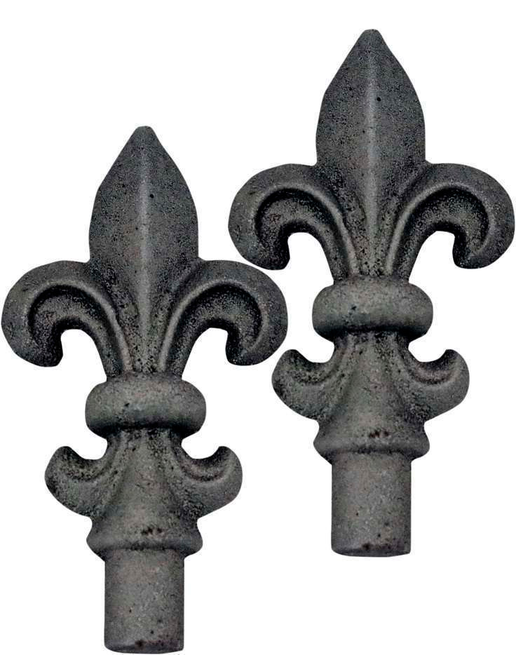 Cast Iron Spikes H120 x W65 x Dia17mm