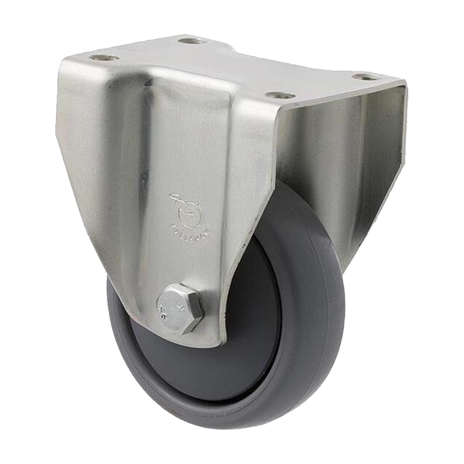 Fallshaw K Series Light Duty Castor 75mmTPE Fixed Plate50kg
