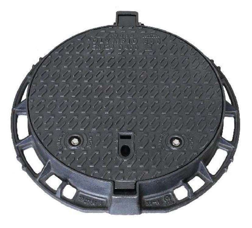 Lockable Manhole Cover D400 600mm Round