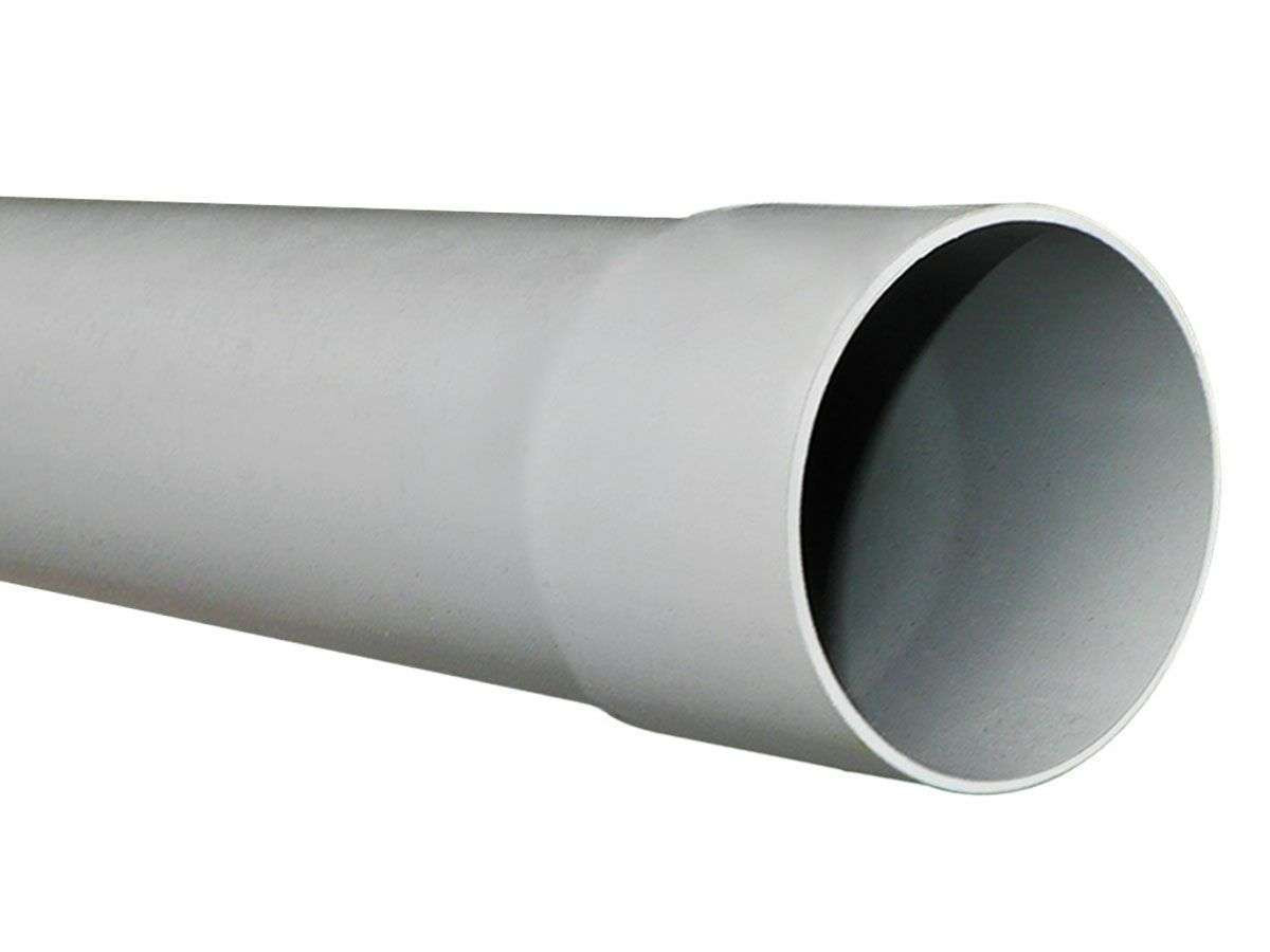 PVC Waste Pipe SN4 150mm x 5.8m S/E