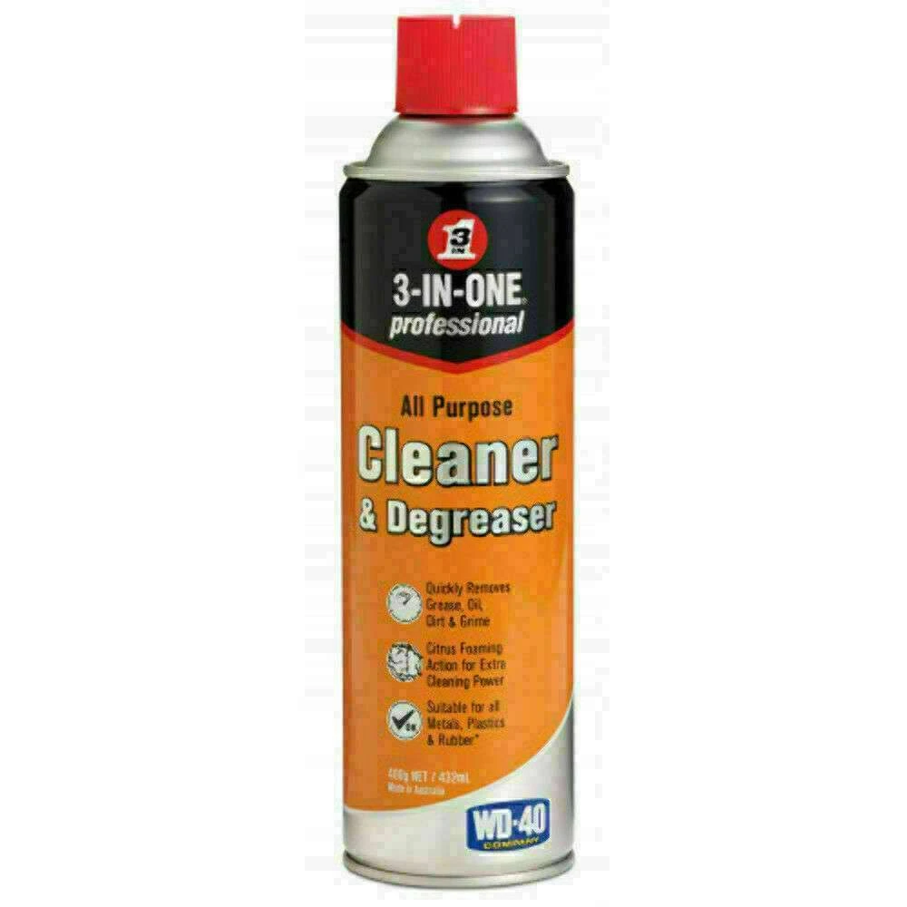 WD-40 3-in-One Cleaner & Degreaser 400g
