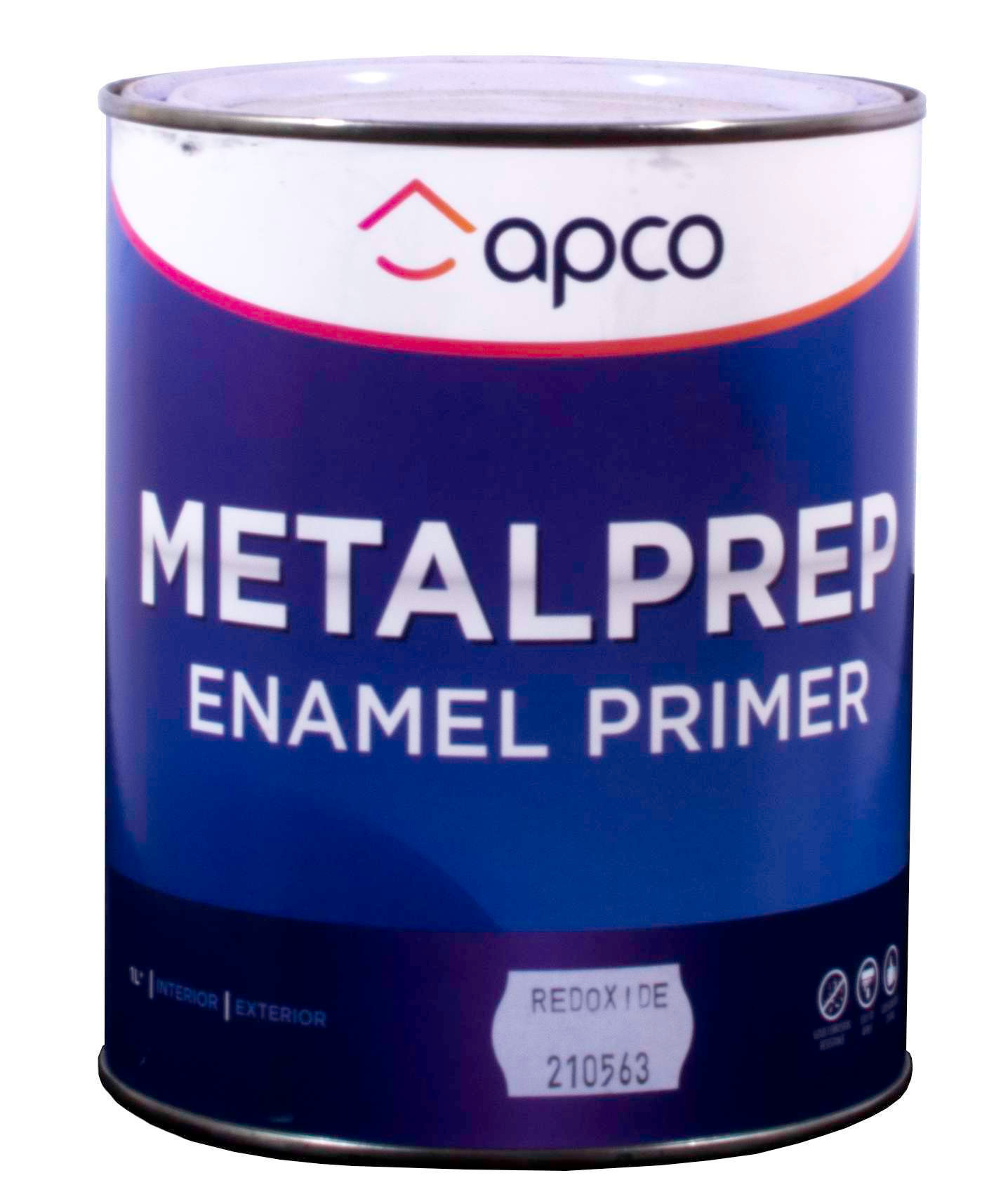 Apco MetalPrep Anti-Rust Enamel Primer Red 1L