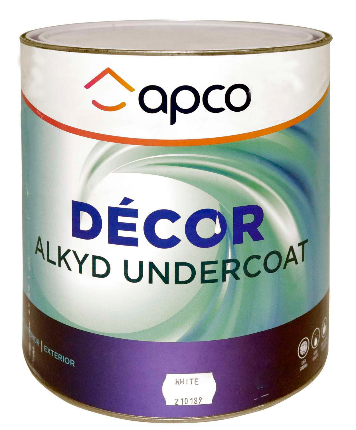 Apco Decor Undercoat Enamel White 4L