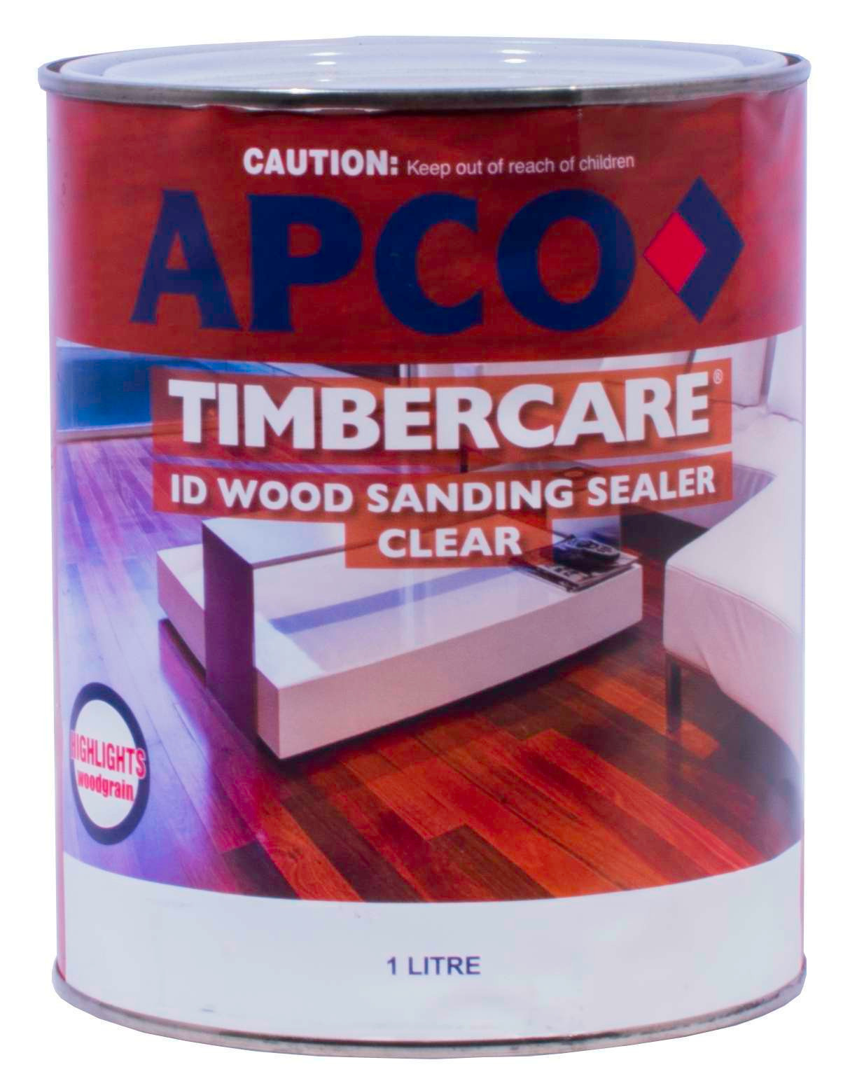 Apco Timbercare Instant Dry Sanding Sealer Clear Spray 1L