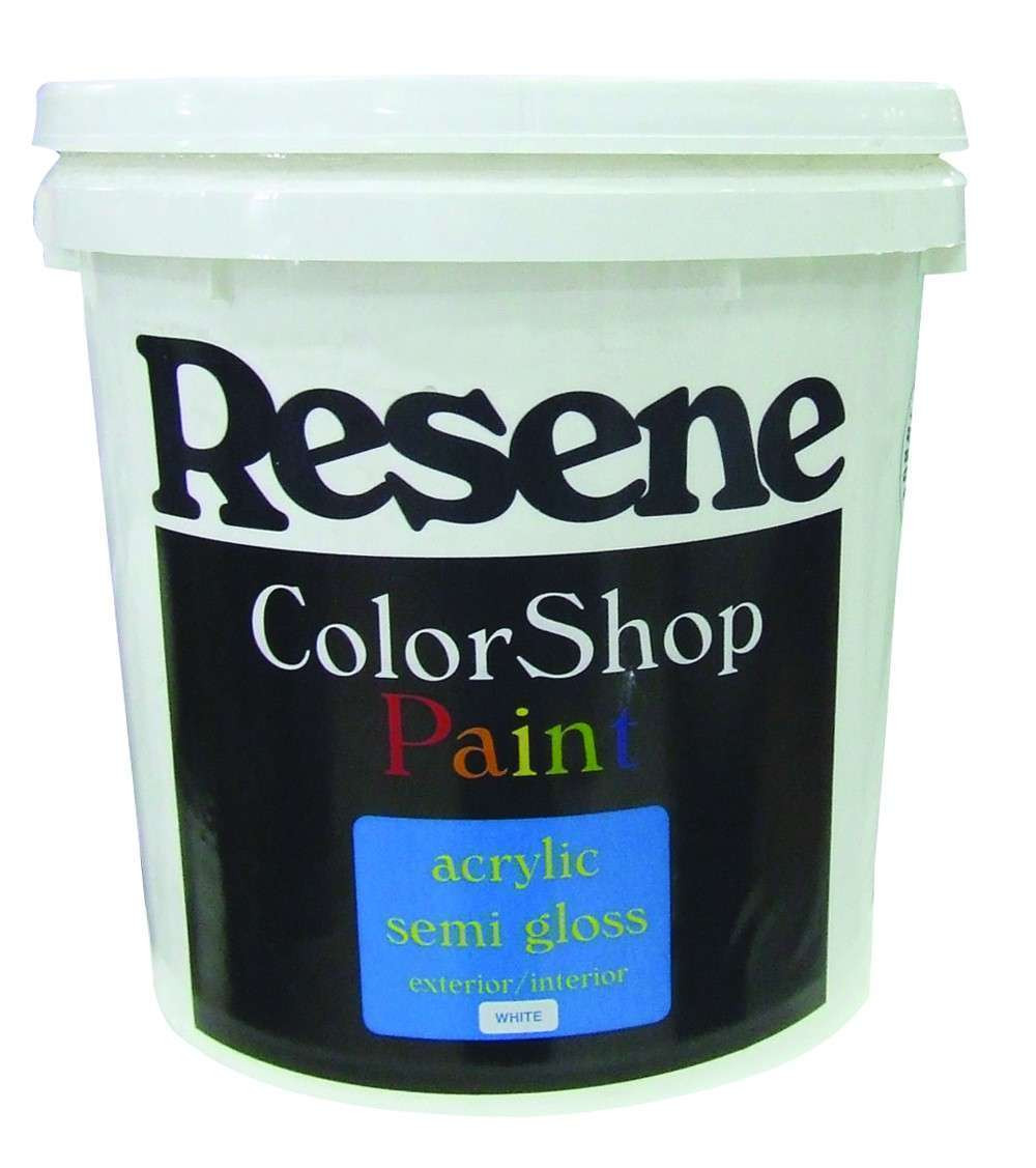 Resene ColorShop Semi Gloss Acrylic White 10L