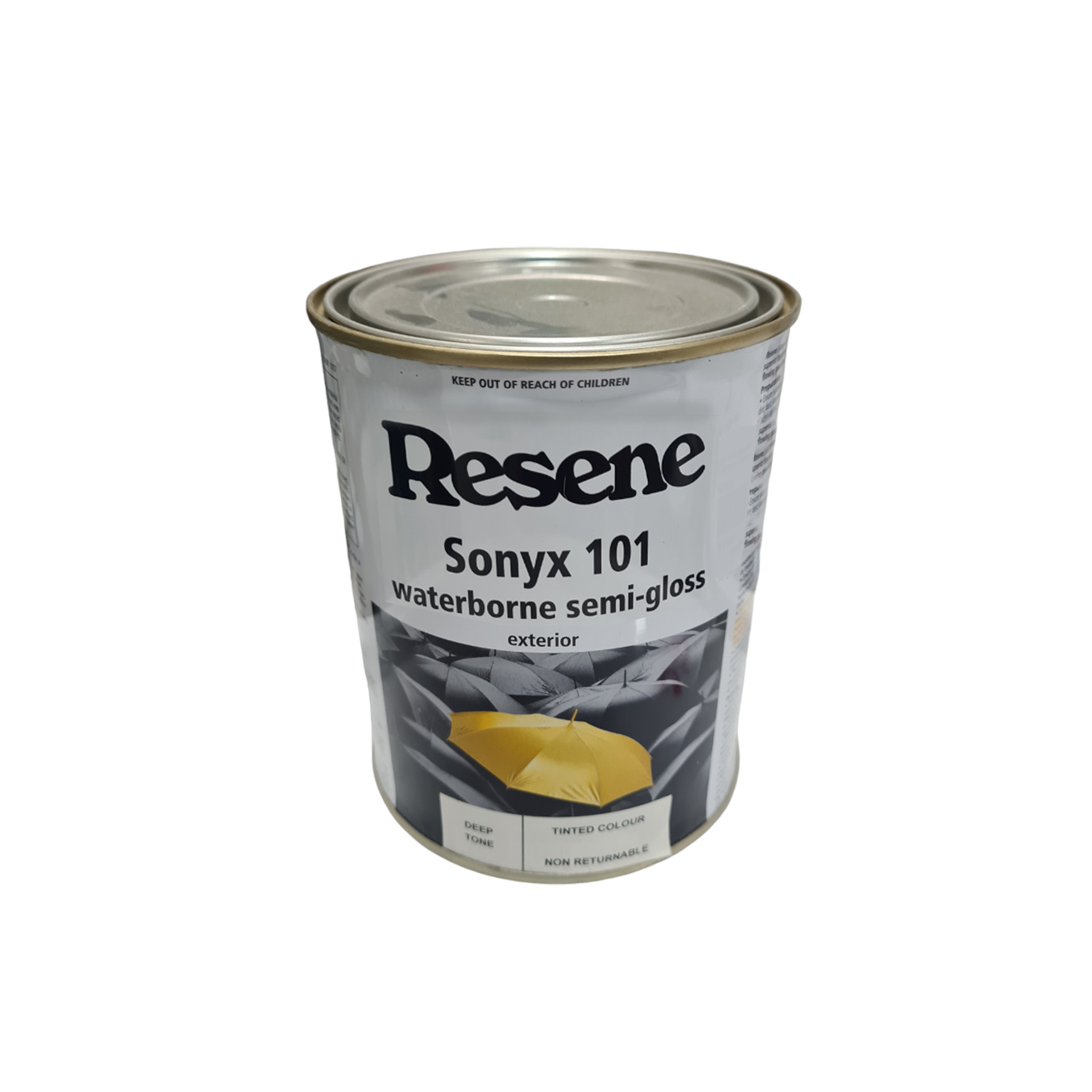 Resene Sonyx 101 Semi Gloss Acrylic Deep Tone 1L