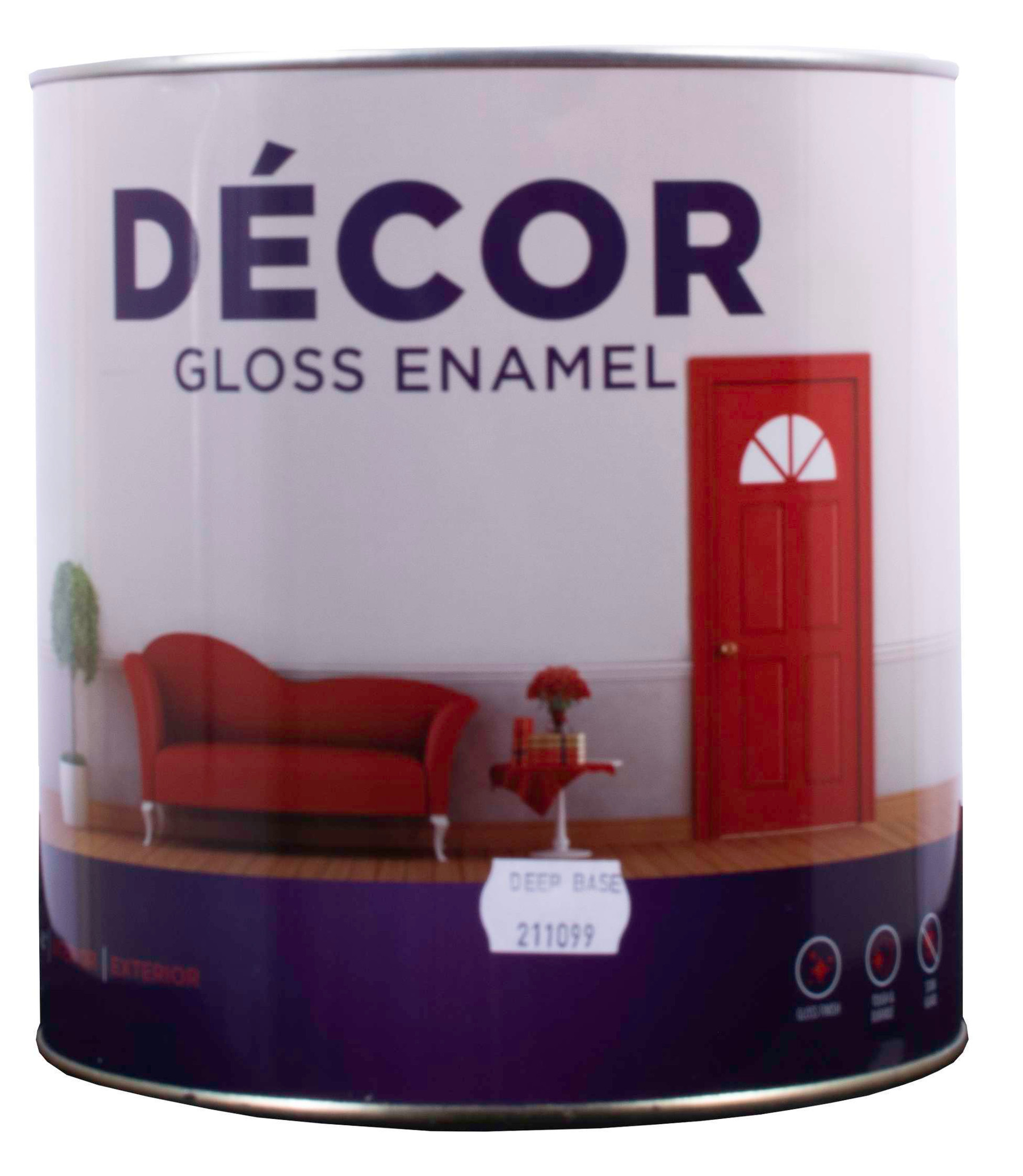 Apco Decor Gloss Enamel Deep Base 4L