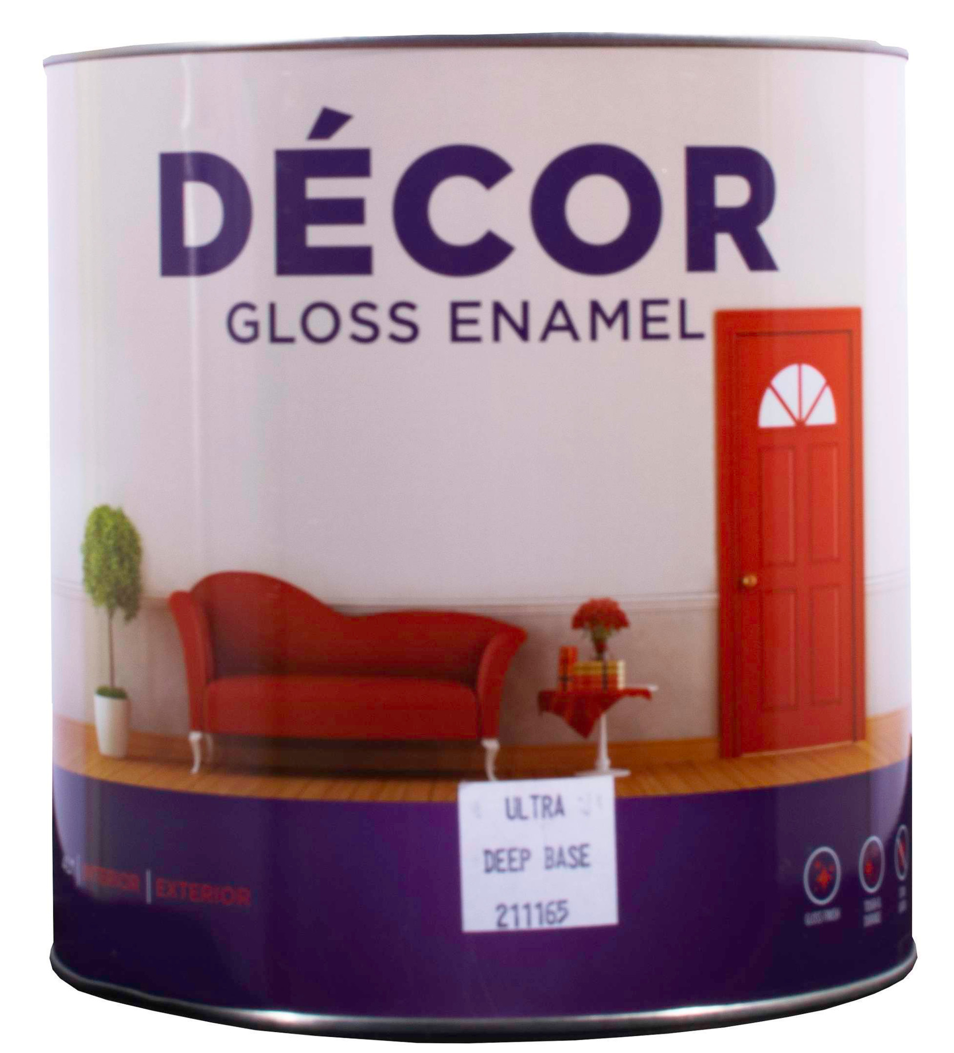 Apco Decor Gloss Enamel Ultra Deep Base 4L
