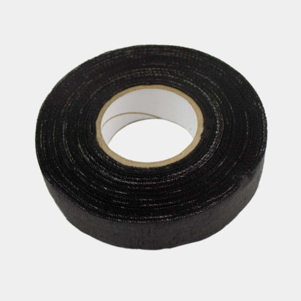 Black Cloth Friction Pitch Tape 3/4" x 60" Roll