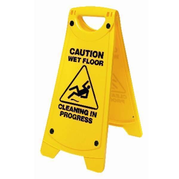Caution Floor Sign Cleaning/Work in Progress