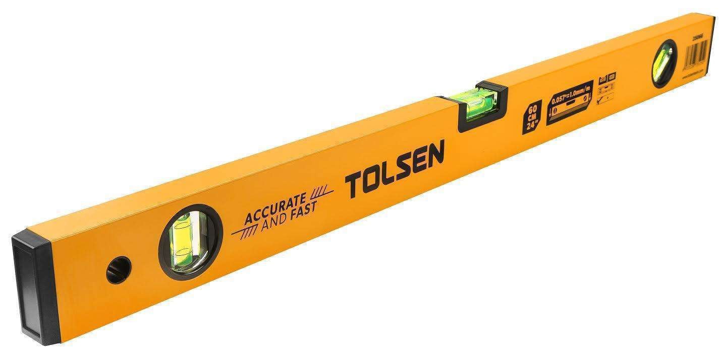 Tolsen Spirit Level Alu Frame Scale 600mm 24"