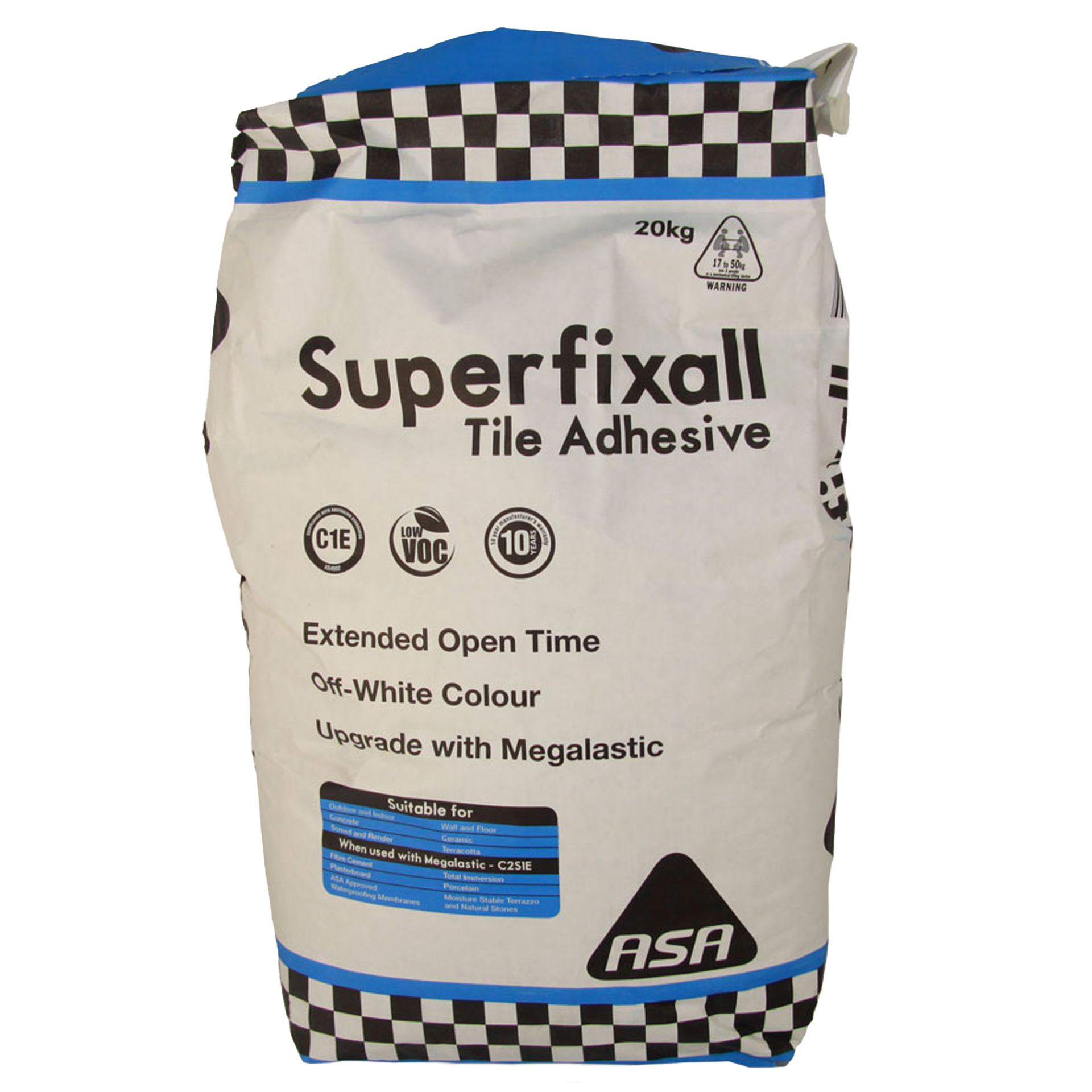 ASA Bostik Superfixall Tile Adhesive 20kg