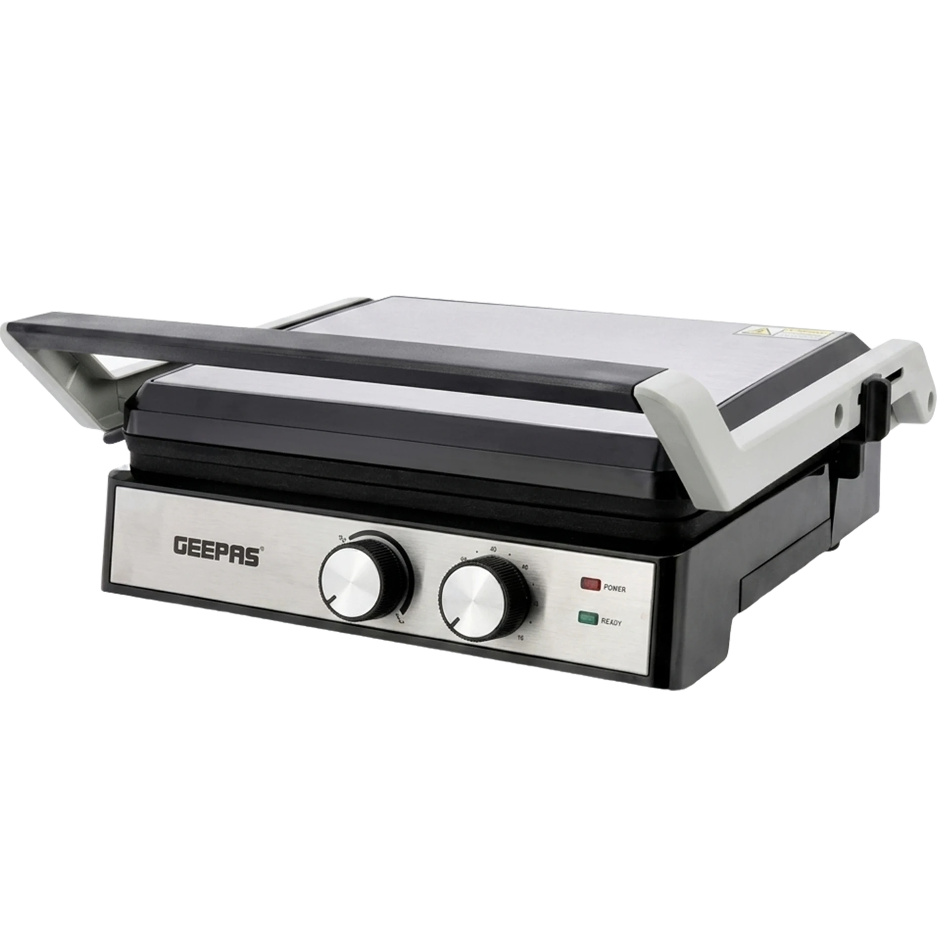 Geepas Grill Panini Maker Stainless Steel