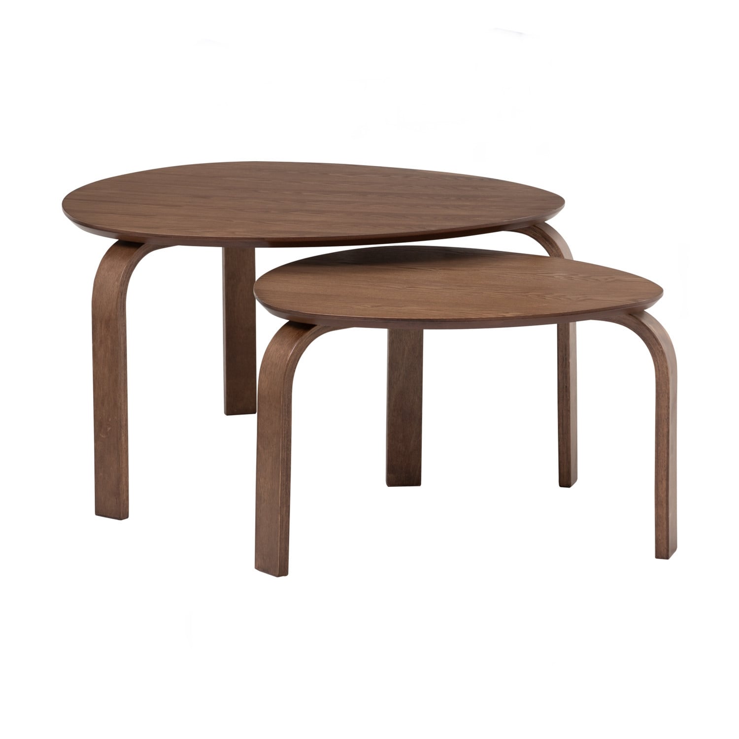 Ivan Sandra Set of 2 Coffee Table Cocoa #132053