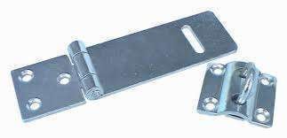 Hasp & Staple 2" Zinc Plated (Light Duty)