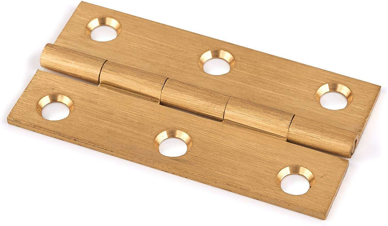 Butt Hinges Solid Brass 4" x 2 3/8" w/ Screws **