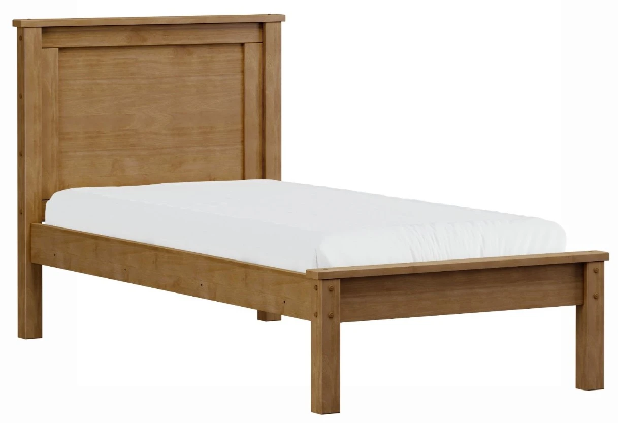 Finestra Topazio Solid Wood Bed Single L1880 x W920mm Freijo