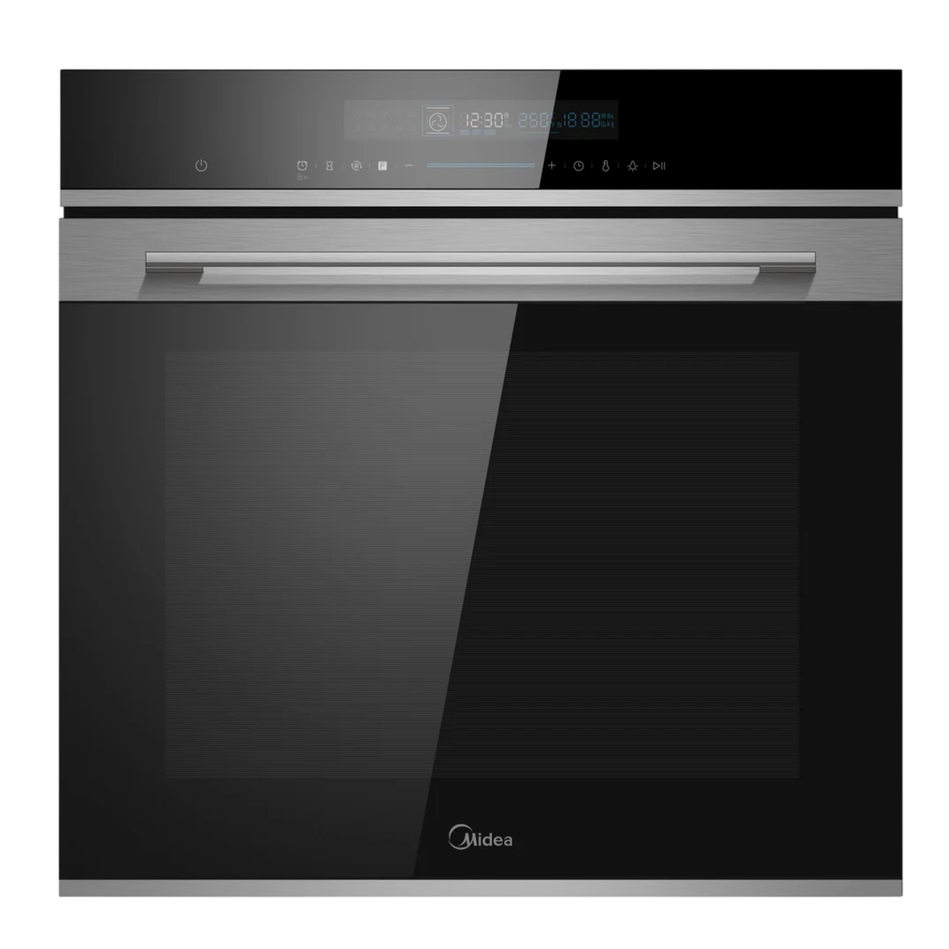 Midea Built In Electric Oven 72L 60cm 13 Functions Stainless Steel