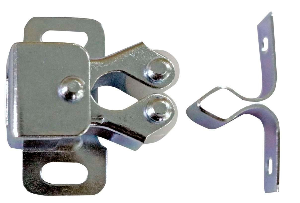Double Roller Catches 1-1/4" (Zinc Plated)