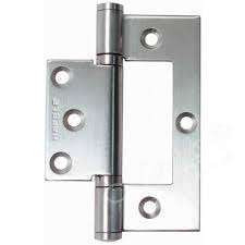 Flush Hinges 50mm Zinc Plated 2" Brass