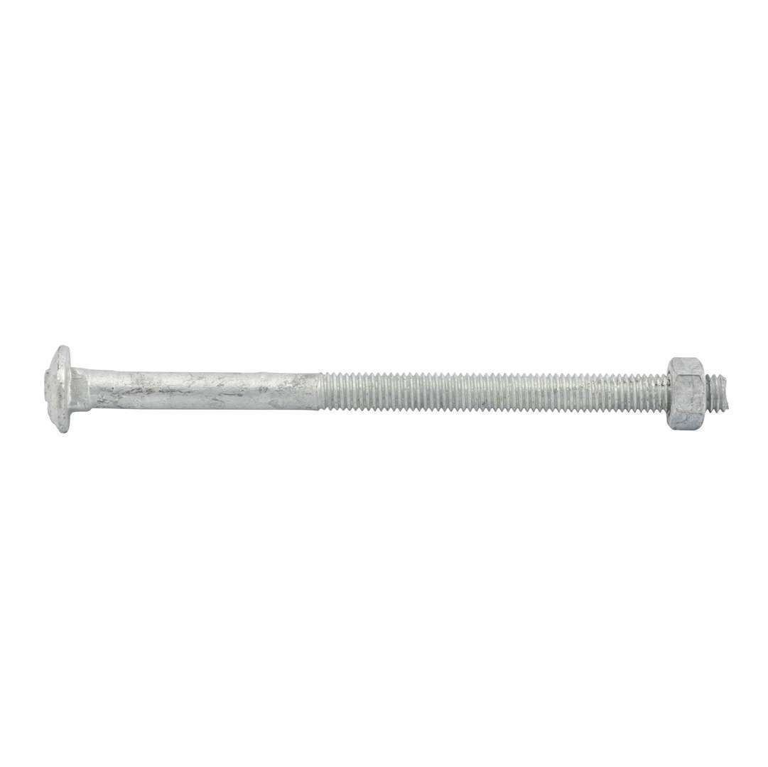 Bolt & Nut Galv Cup M8 x 130