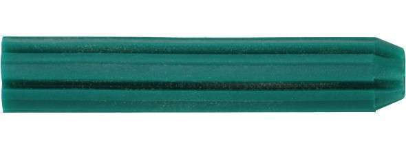 Iccons PVC Wall Plug Green 7 x 25mm (25pk)