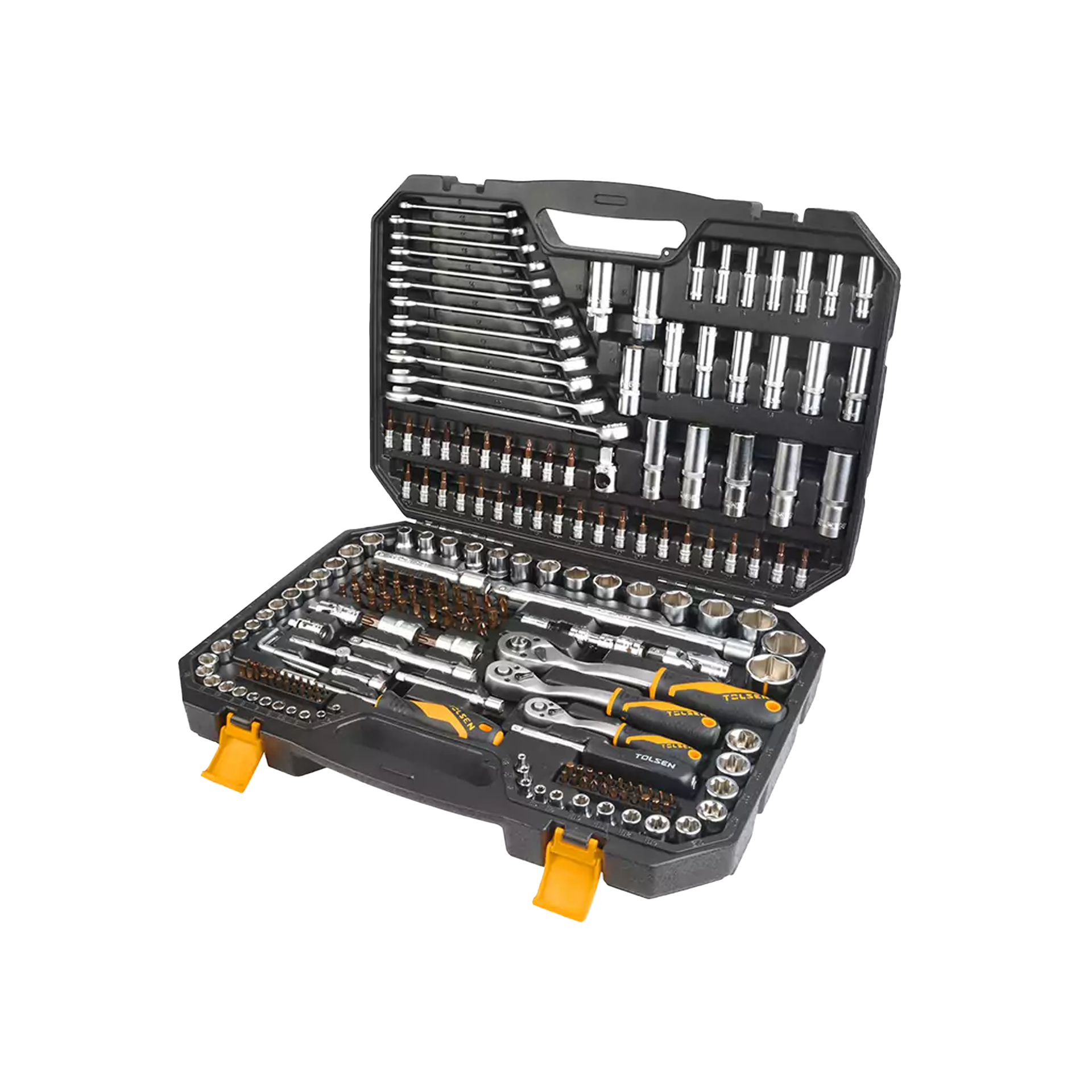 Tolsen Industrial Socket and Tool Set 216pcs