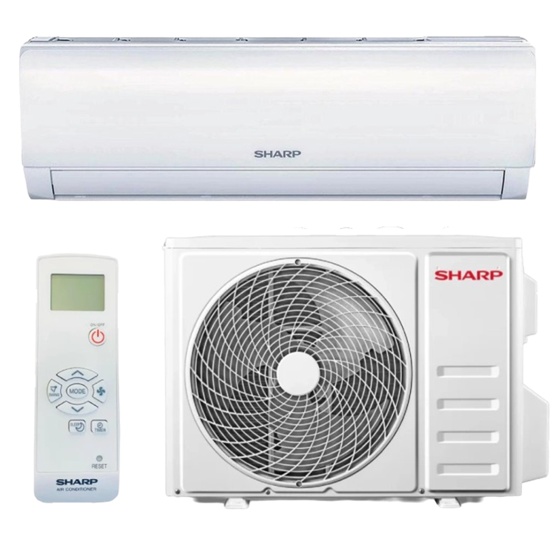 Sharp Split Aircon 18K BTU R410 Normal with 4m Kit