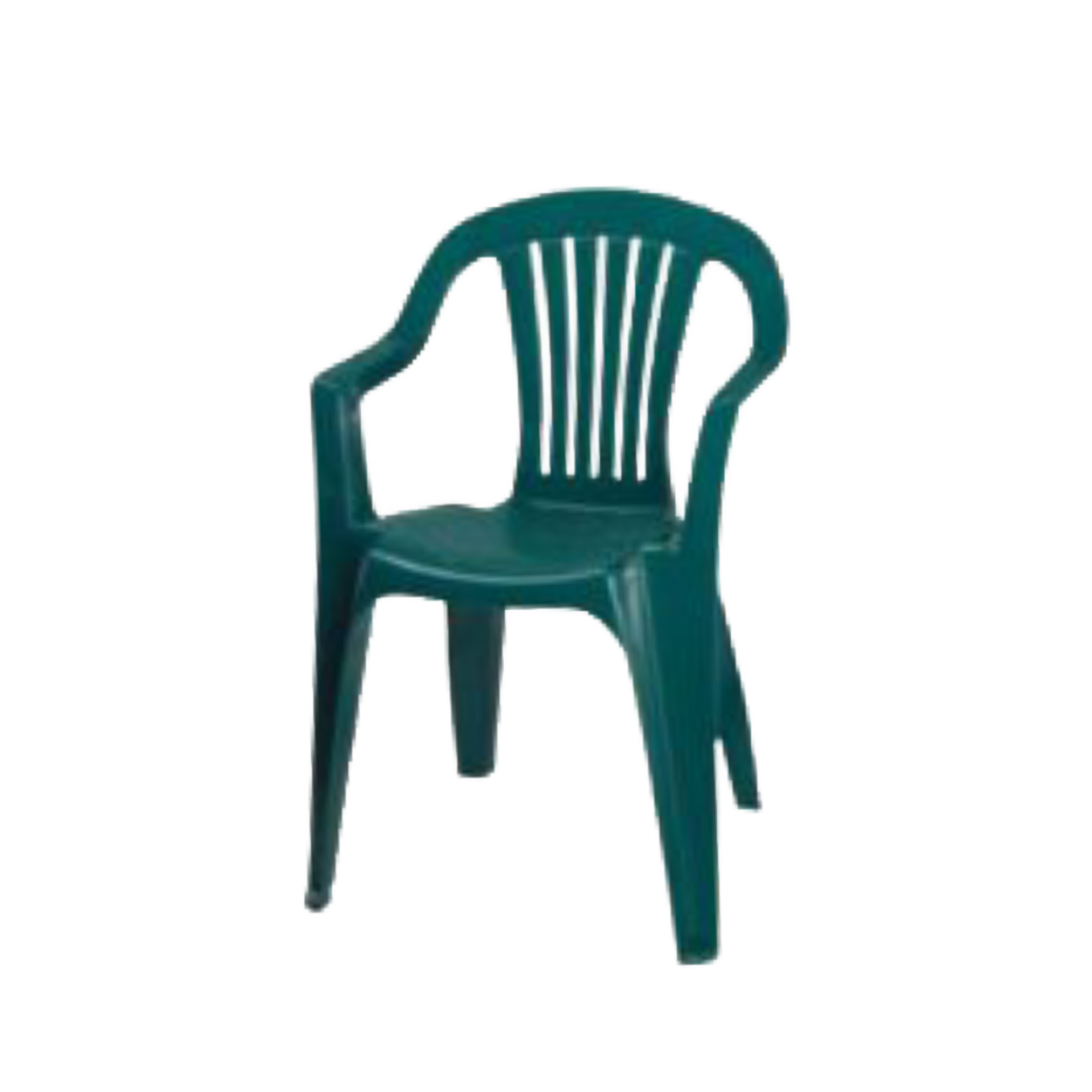 Nilkamal Plastic Medium Back Chair Olive Green