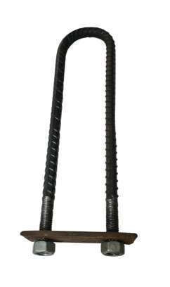 U Bolt 18 x 1/2" w/ 6" Plate & Nut
