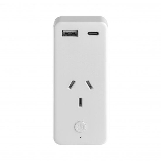 Laser Home - Smart Wi-Fi Plug with Dual USB Plug