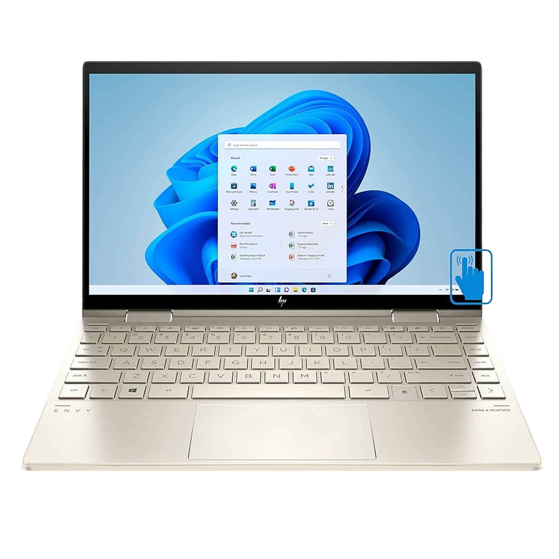 HP Envy x360 Refurbished Laptop 13.3"Touch Screen Intel i7 512GB 8GB RAM Win11 Home