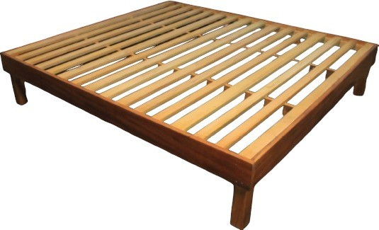 Diamex King Bed Base Mahogany
