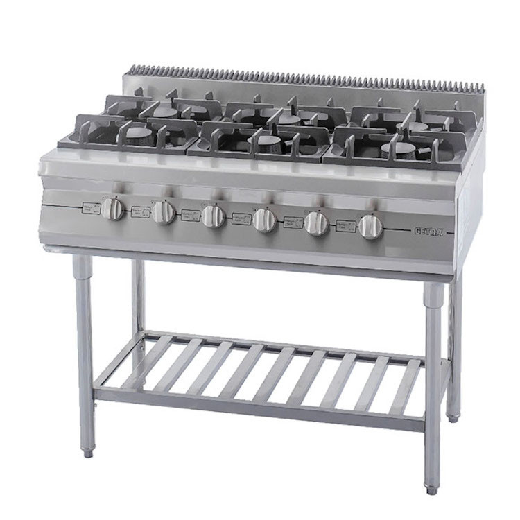 Getra Commercial Open Burner Gas 105 x 80cm