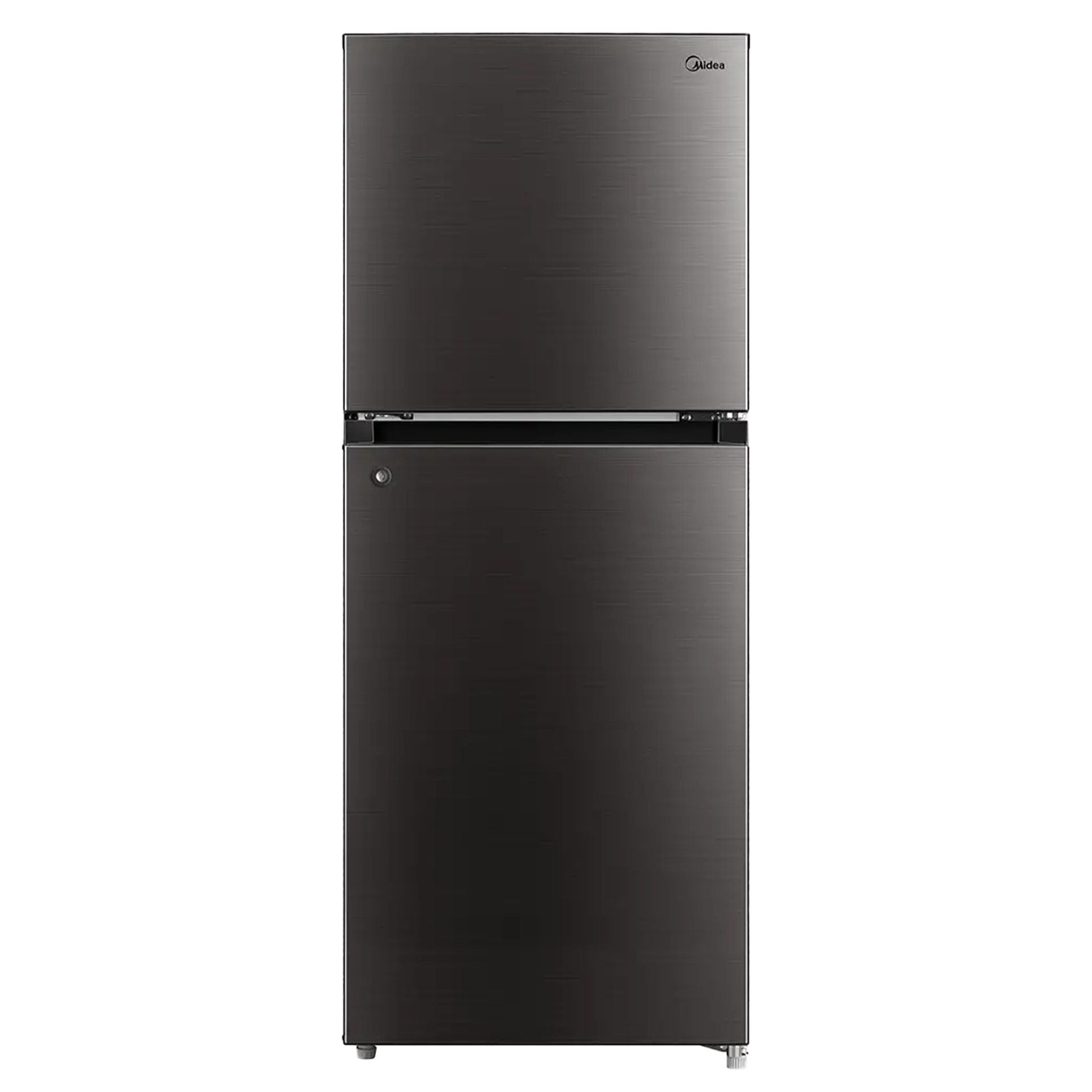 Midea Top Mount Fridge 2 Door 203L Black Jazz