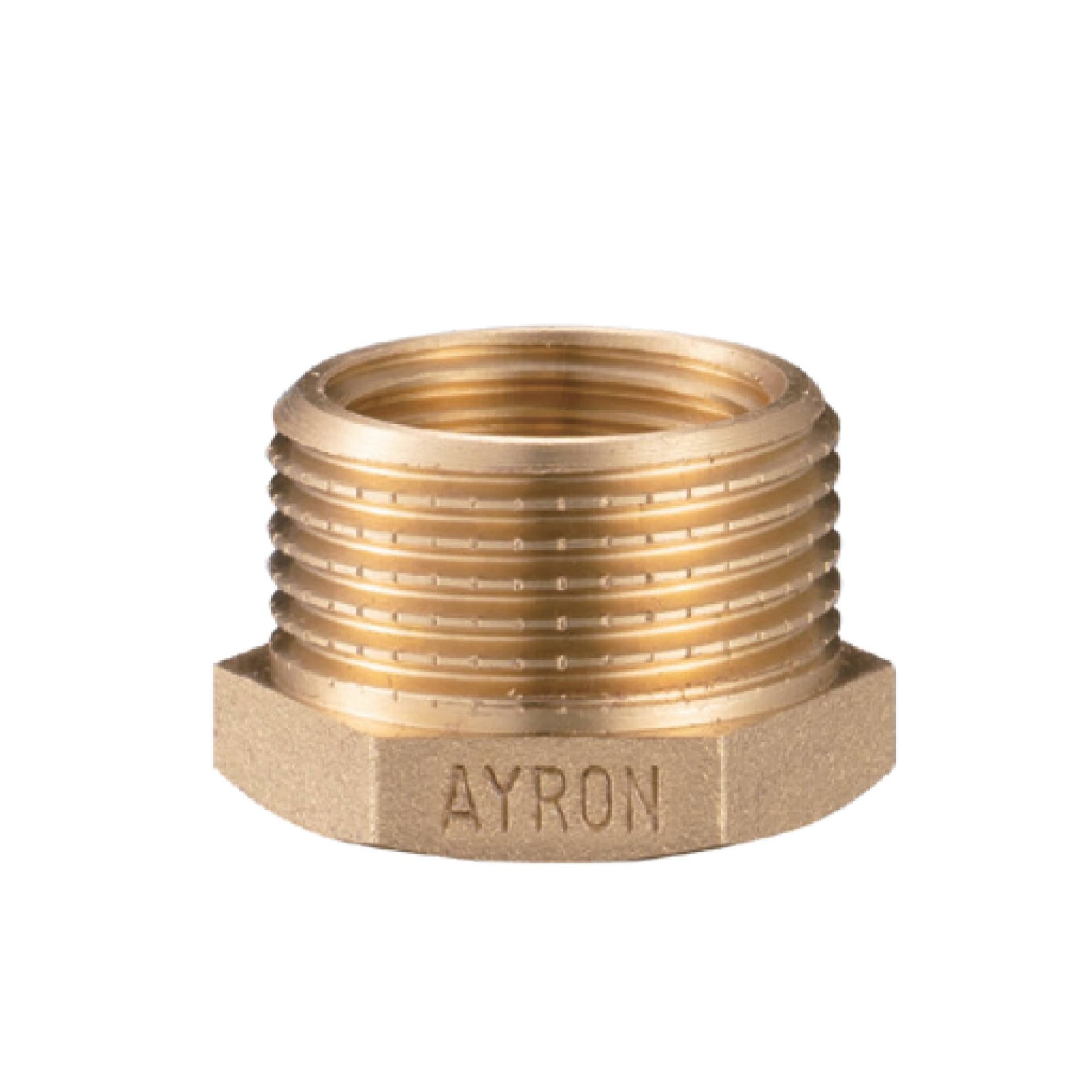 Ayron Brass Reducing Bush 25 x 20mm