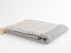 BASKET WEAVE Turkish Towel Gray