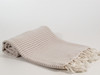 Mulberry Turkish Towel Peshtemal Beige