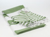 Lily Turkish Towel Peshtemal, Green