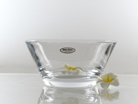 conical glass bowl H11cm D23cm