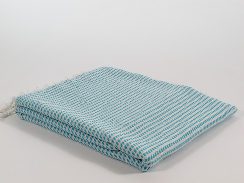 Mulberry Turkish Towel Peshtemal Turquoise