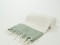 Herringbone Turkish Towel Green