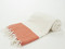 Herringbone Turkish Towel Peshtemal Mahogany