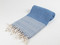 BASKET WEAVE Turkish Towel Royal Blue